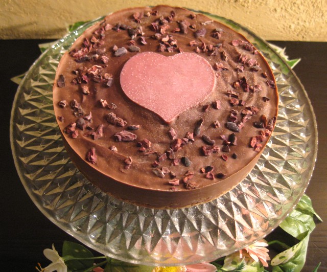 バレンタインローケーキ